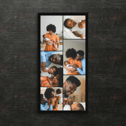 Custom Canvas Photo Grid