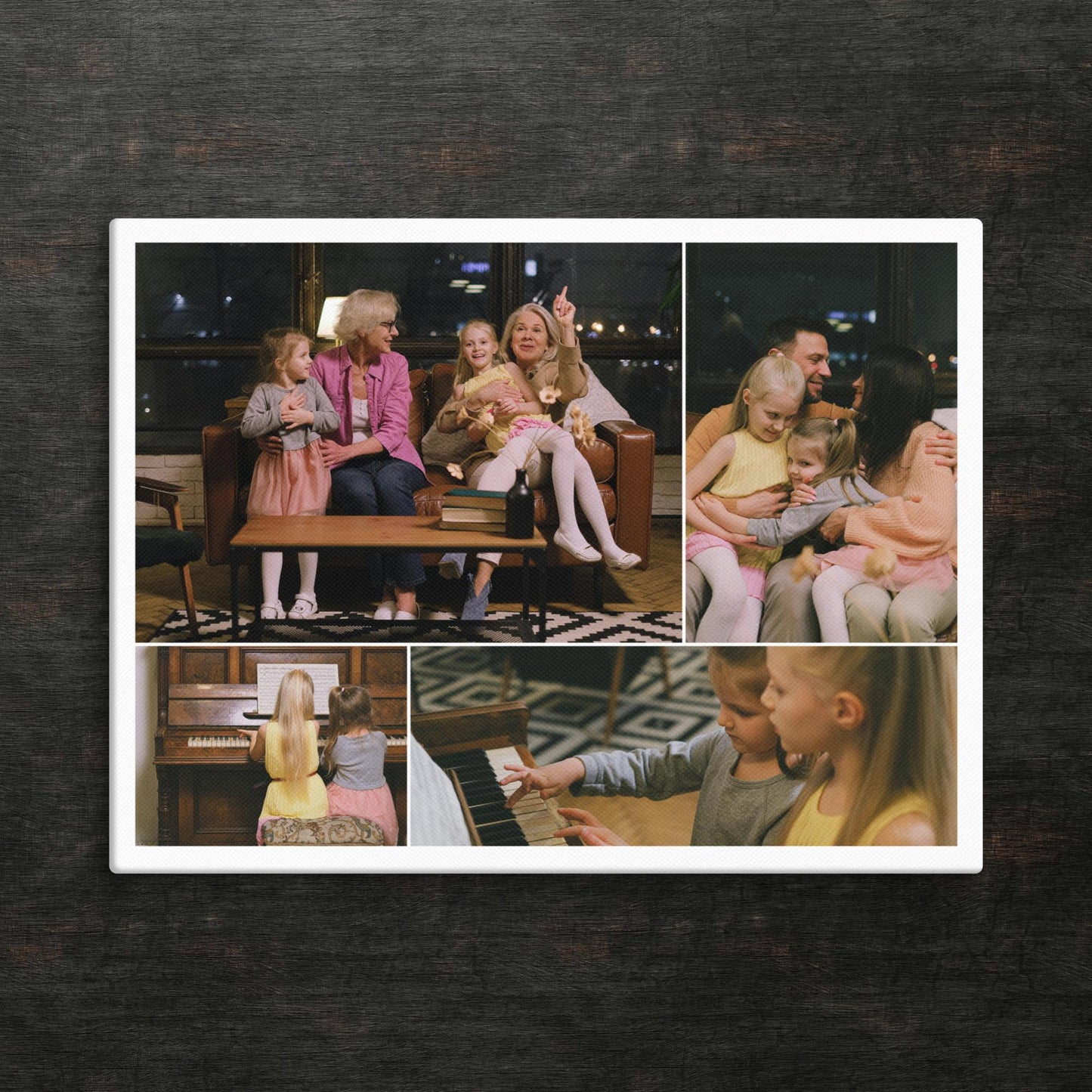 Custom Canvas Photo Grid