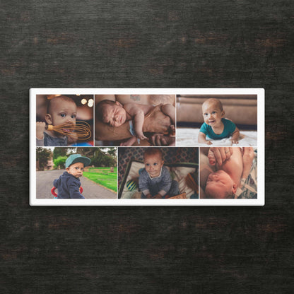 Custom Canvas Photo Grid