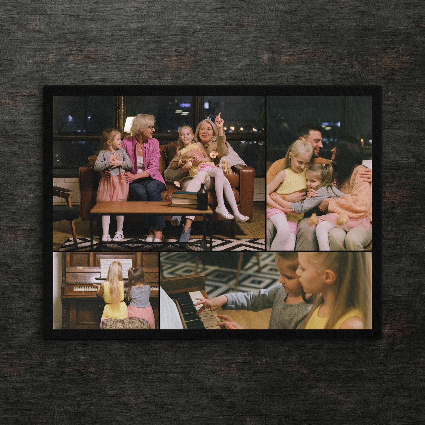 Custom Canvas Photo Grid