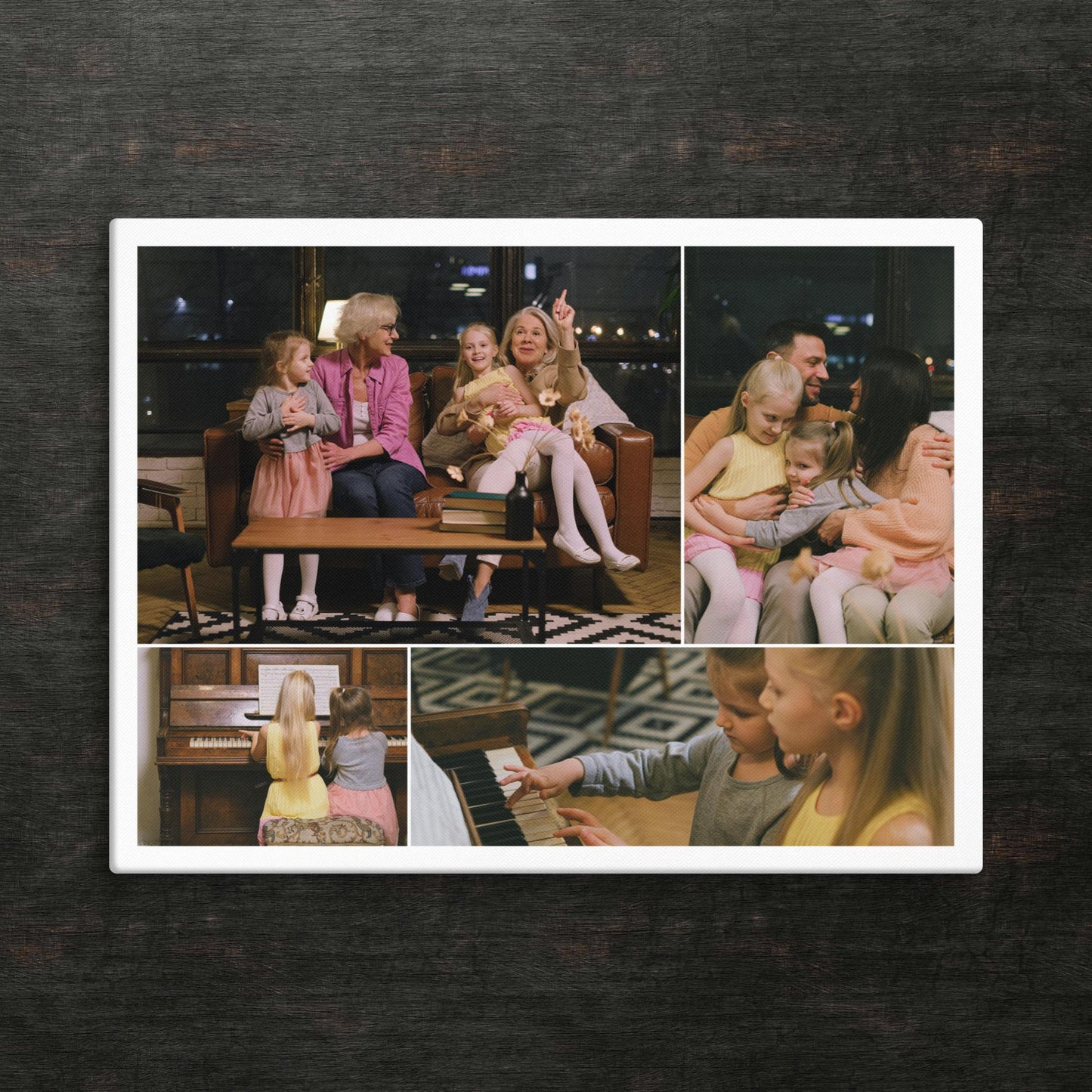 Custom Canvas Photo Grid