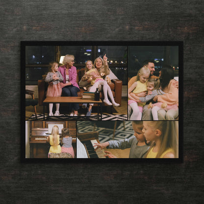 Custom Canvas Photo Grid