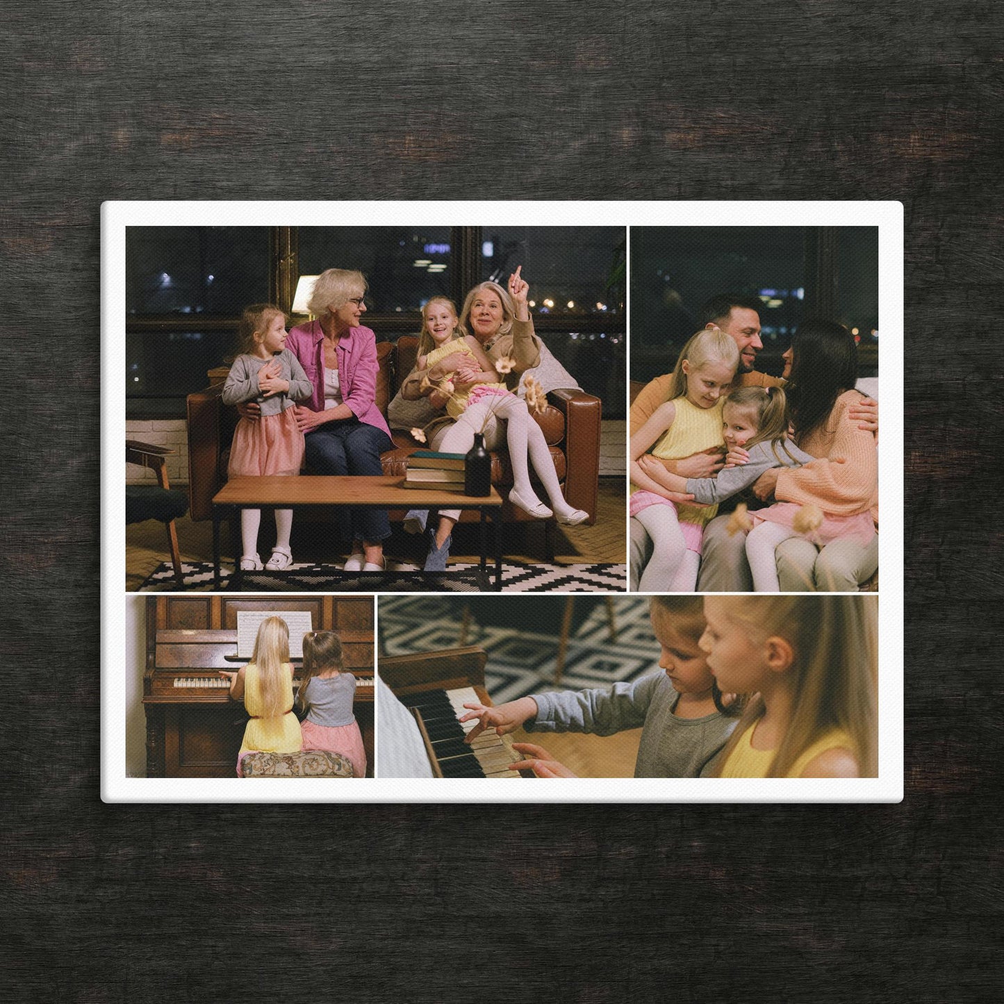 Custom Canvas Photo Grid