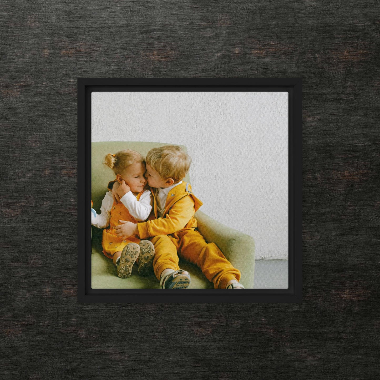 Custom Framed Canvas Single Photo