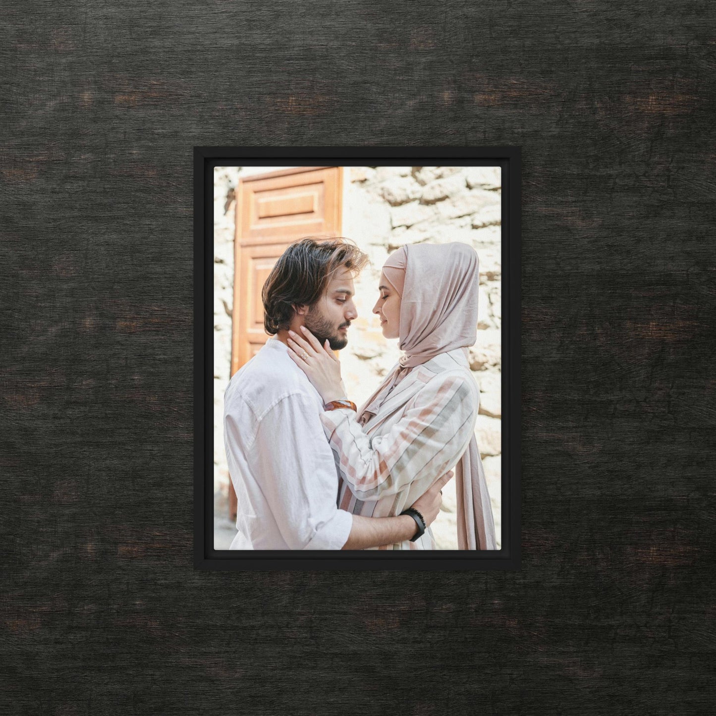 Custom Framed Canvas Single Photo