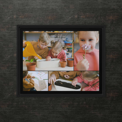 Custom Framed Canvas Photo Grid