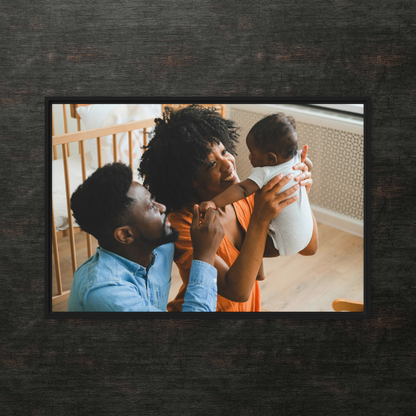 Custom Framed Canvas Single Photo