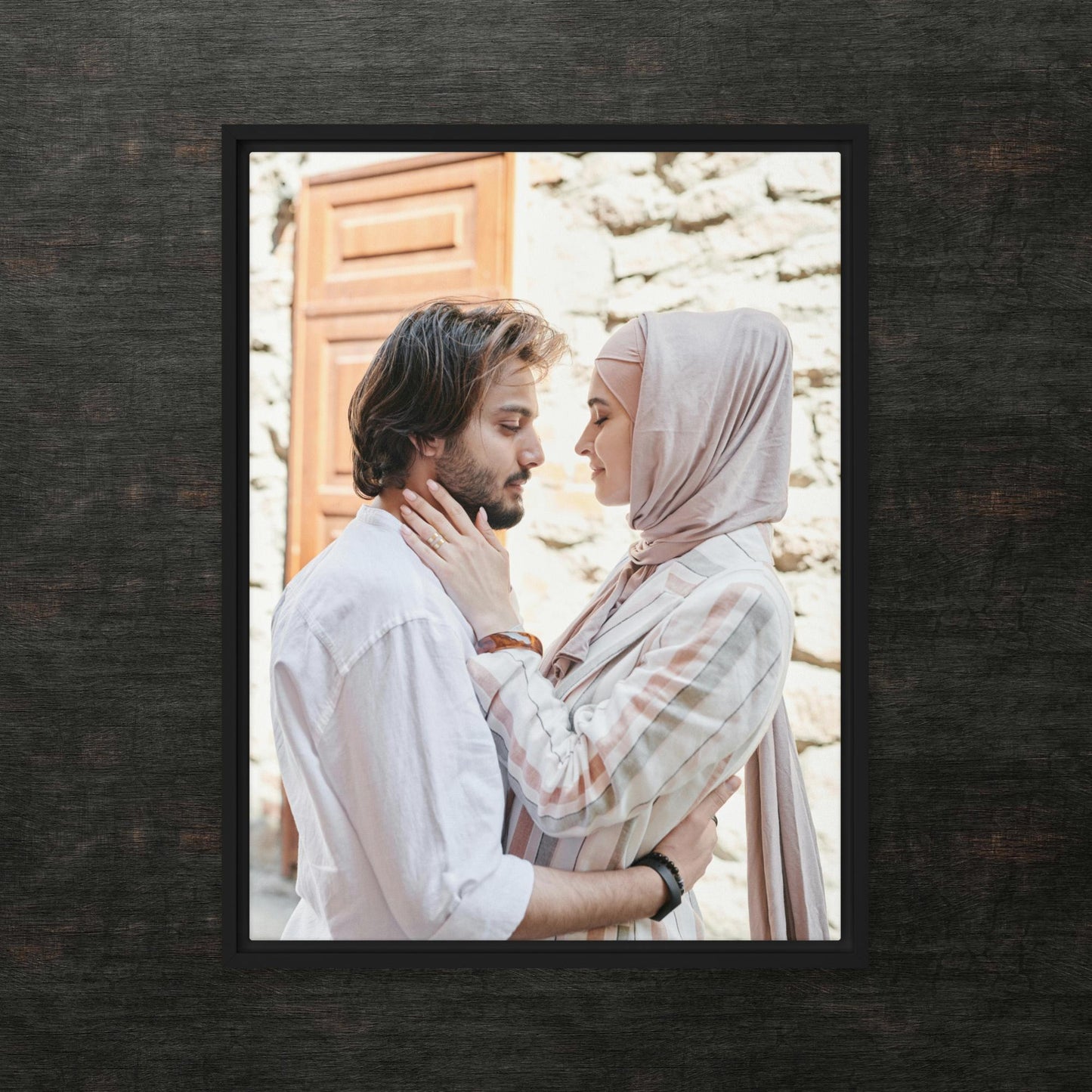 Custom Framed Canvas Single Photo