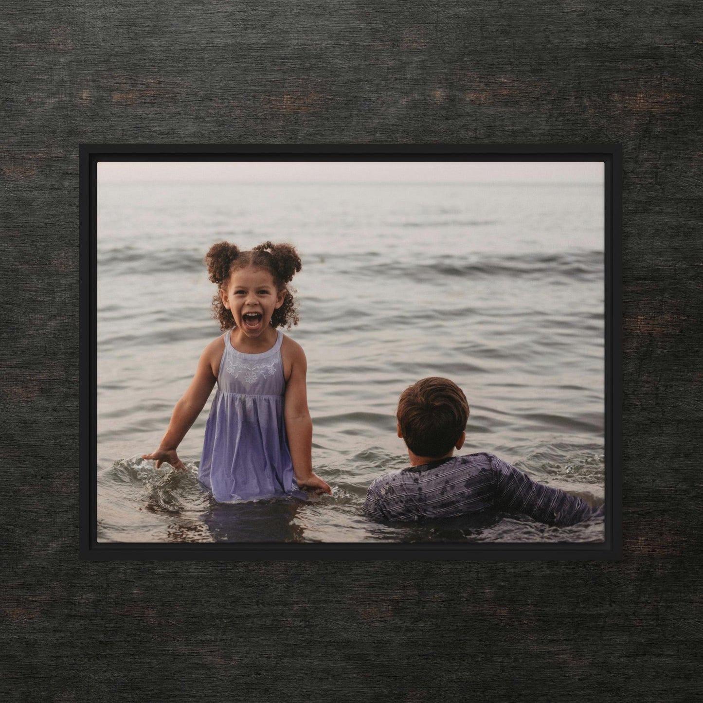 Custom Framed Canvas Single Photo