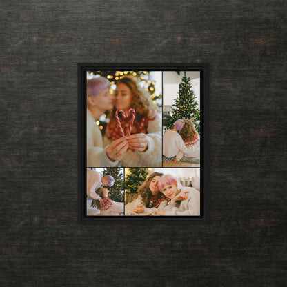 Custom Framed Canvas Photo Grid