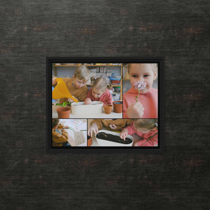 Custom Framed Canvas Photo Grid