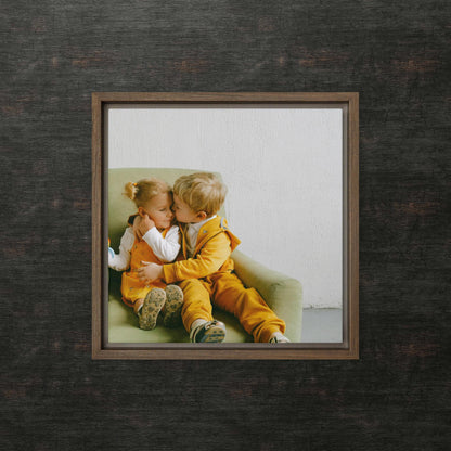 Custom Framed Canvas Single Photo