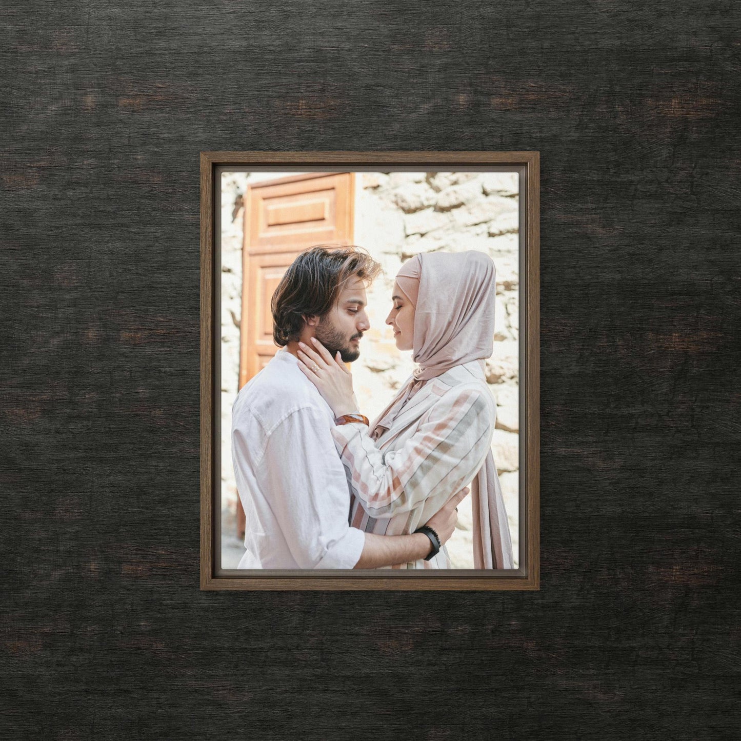 Custom Framed Canvas Single Photo