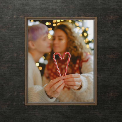 Custom Framed Canvas Single Photo