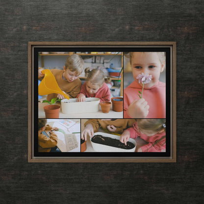 Custom Framed Canvas Photo Grid