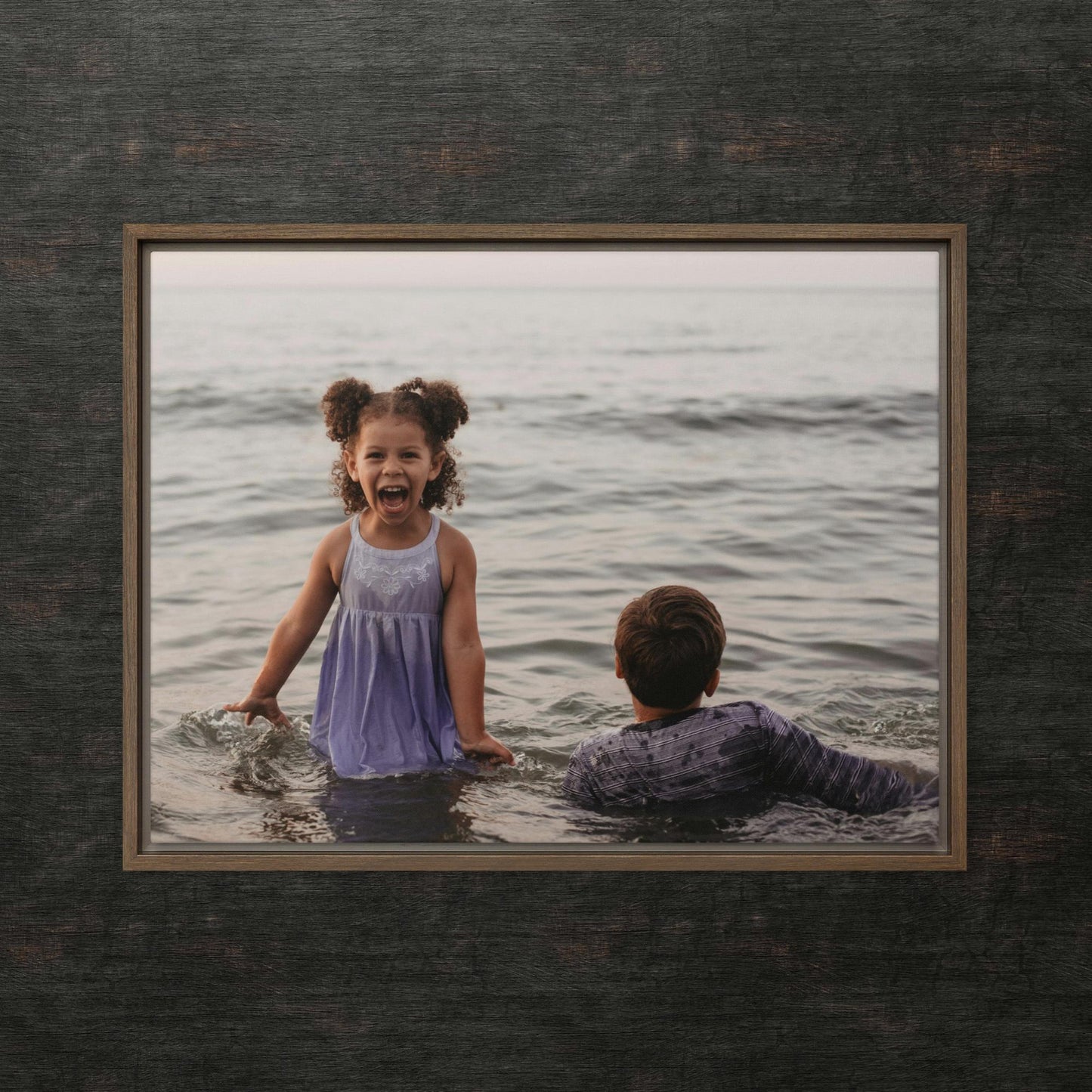 Custom Framed Canvas Single Photo
