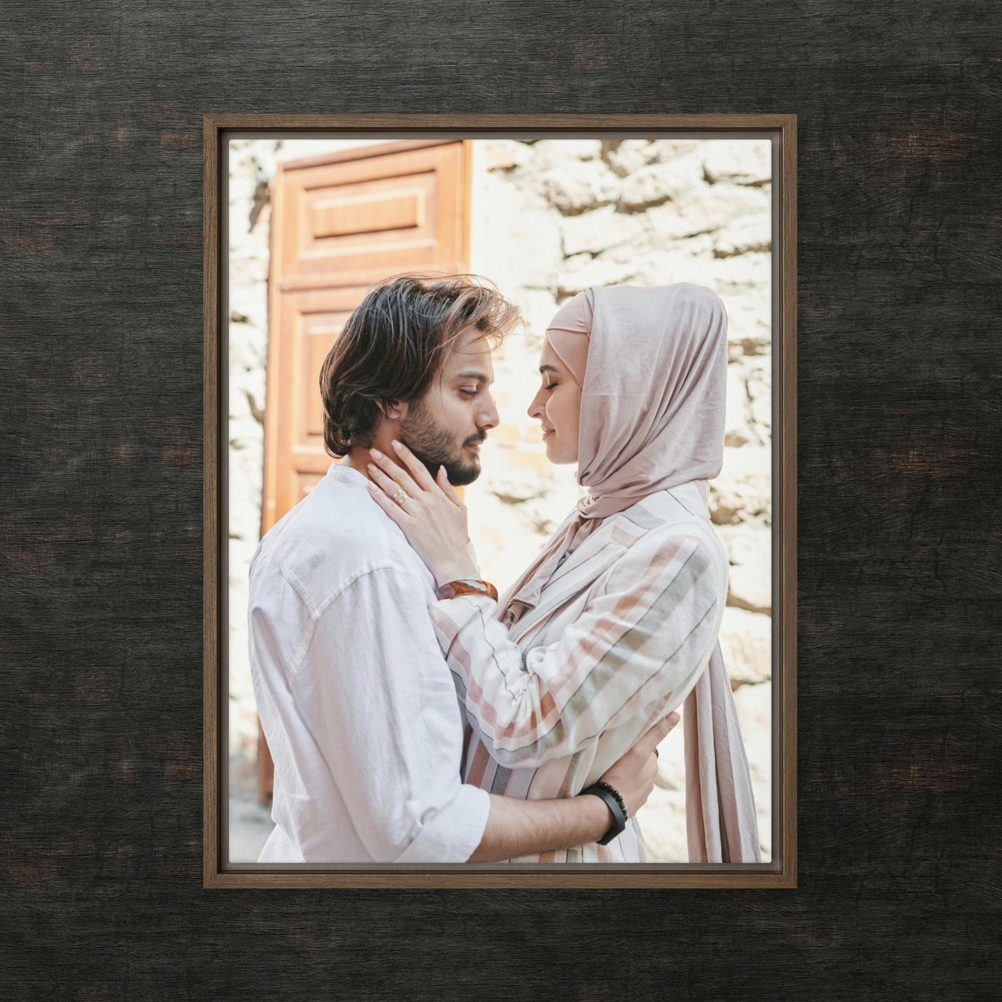 Custom Framed Canvas Single Photo