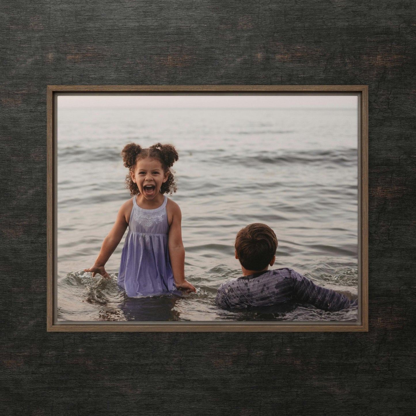 Custom Framed Canvas Single Photo