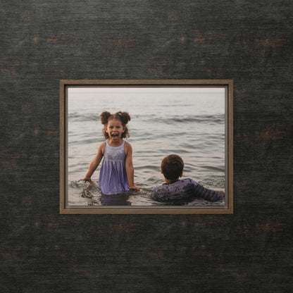 Custom Framed Canvas Single Photo