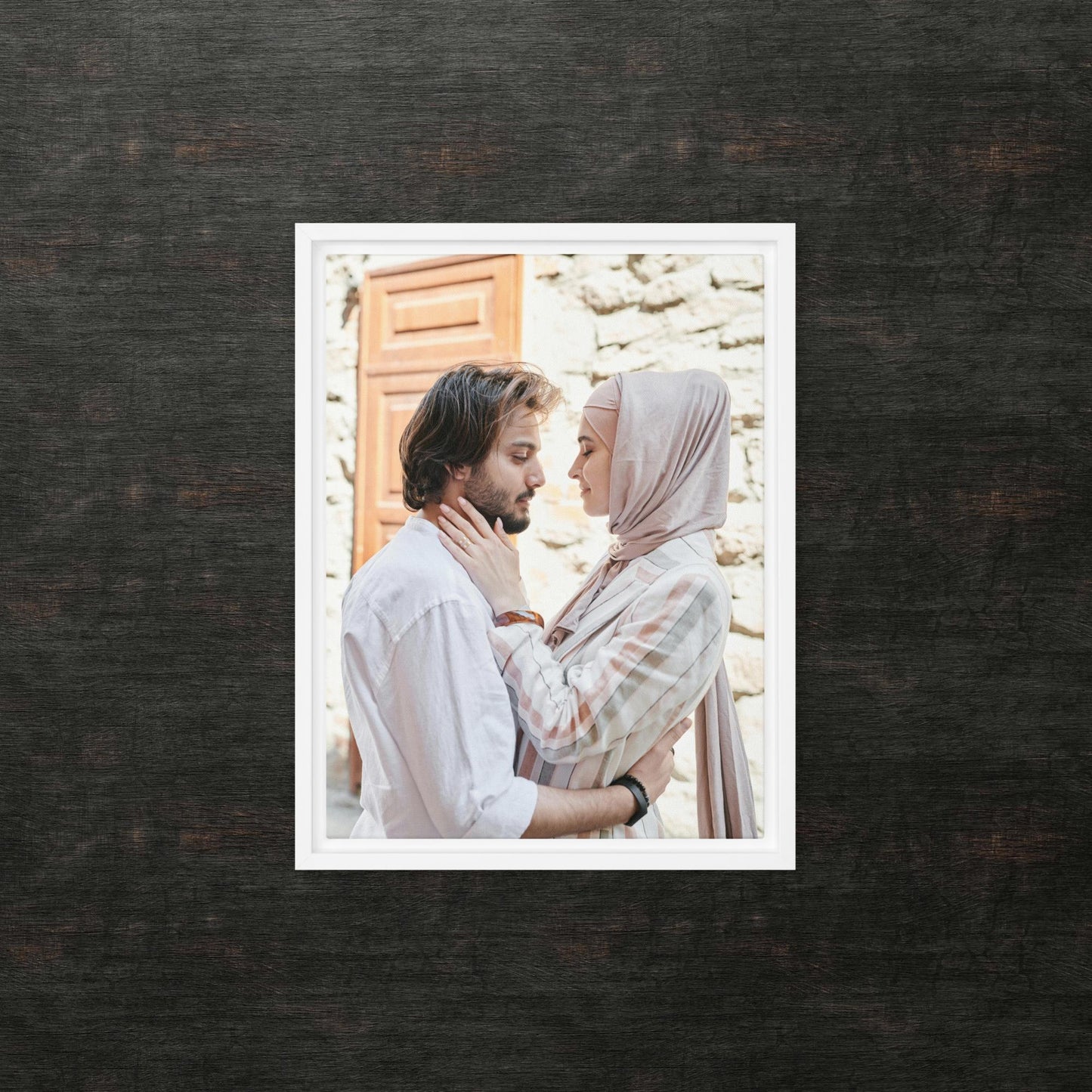 Custom Framed Canvas Single Photo