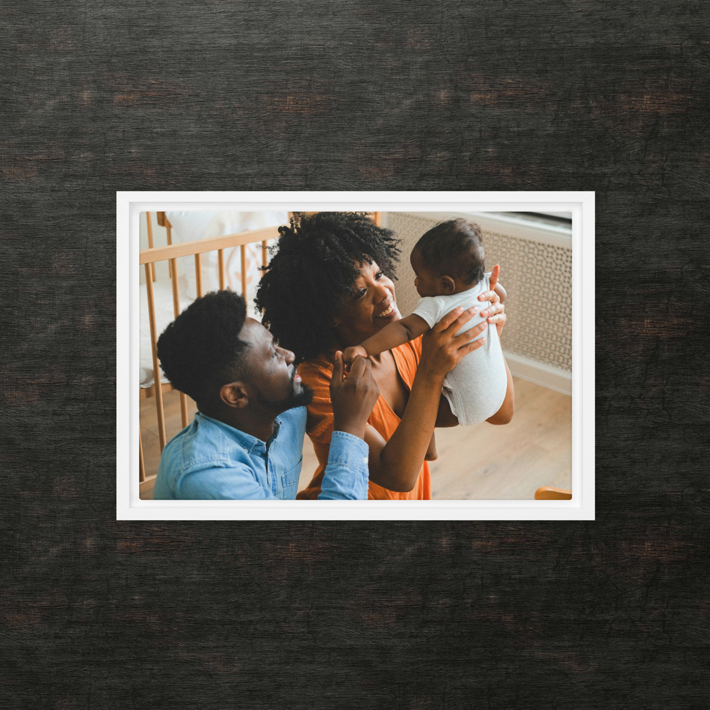 Custom Framed Canvas Single Photo