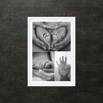 Custom Framed Canvas Photo Grid