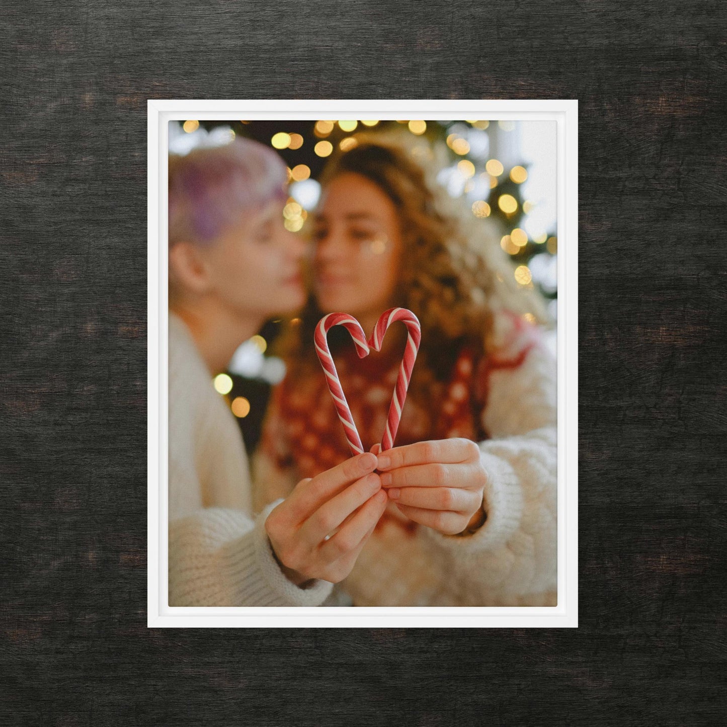 Custom Framed Canvas Single Photo