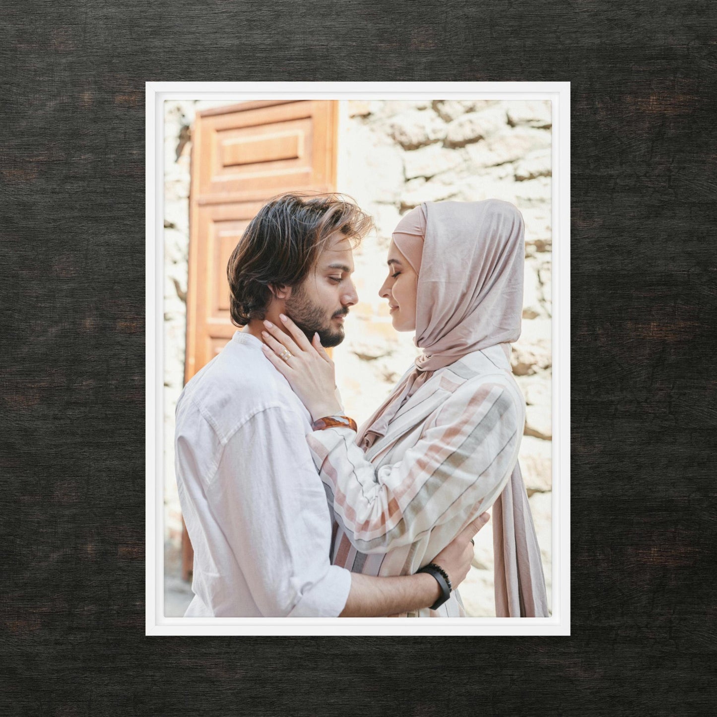 Custom Framed Canvas Single Photo