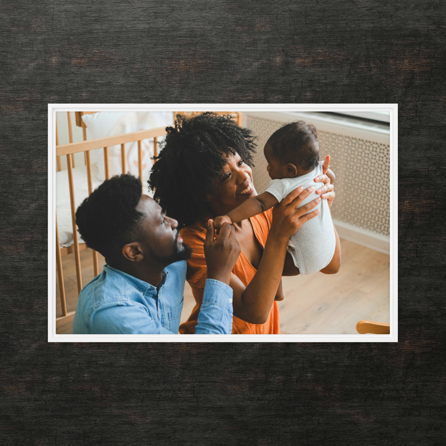 Custom Framed Canvas Single Photo