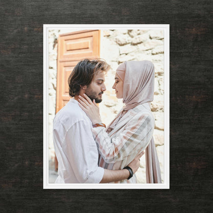 Custom Framed Canvas Single Photo