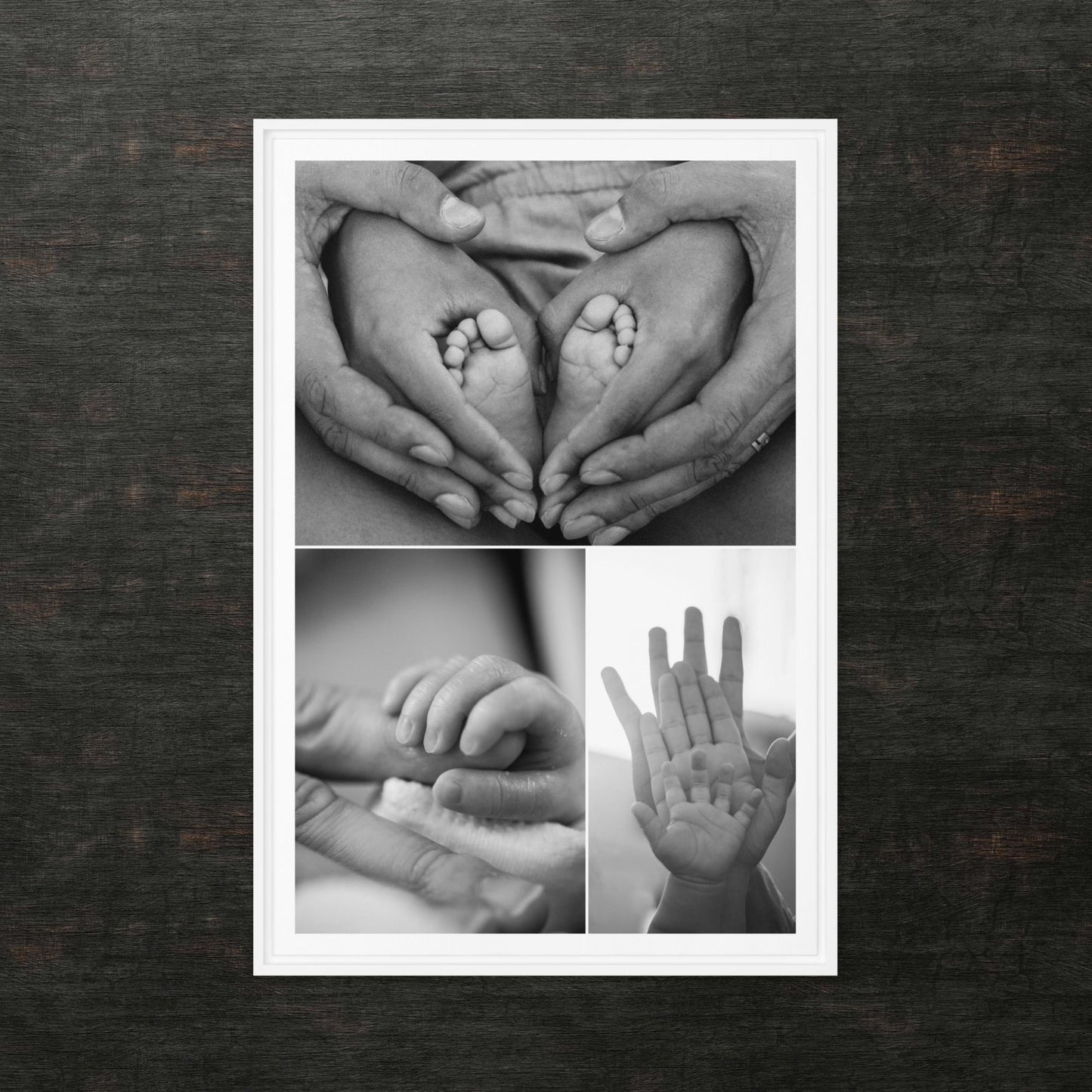 Custom Framed Canvas Photo Grid