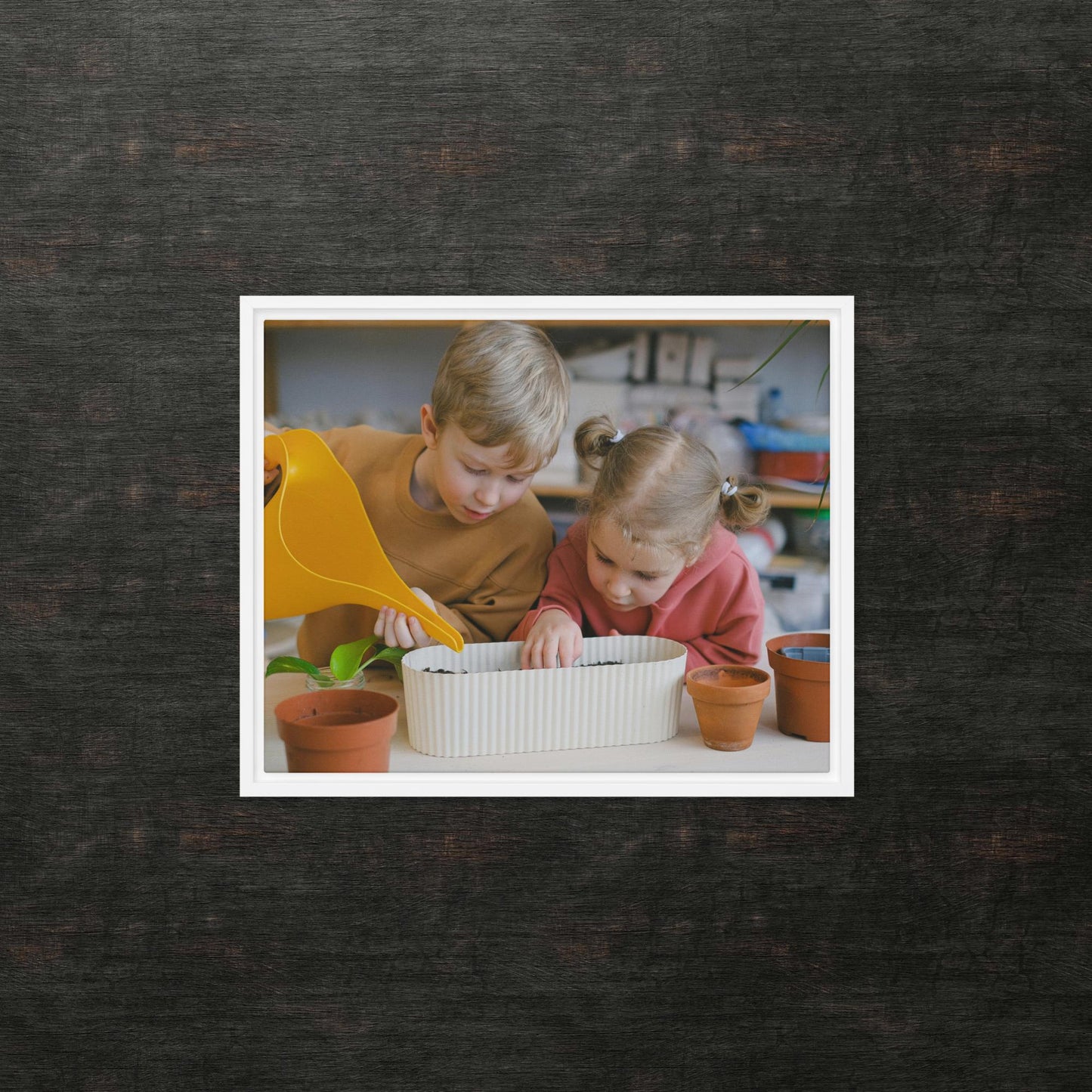 Custom Framed Canvas Single Photo