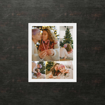 Custom Framed Canvas Photo Grid