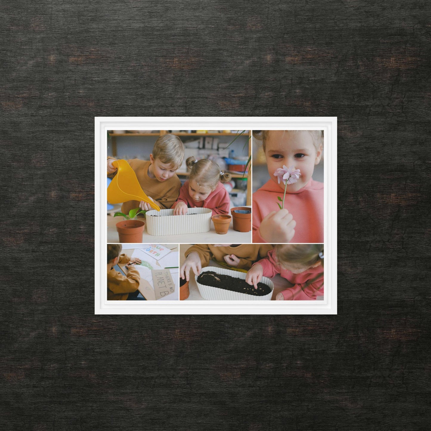 Custom Framed Canvas Photo Grid