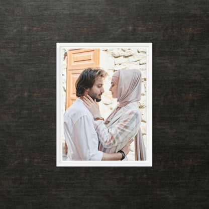 Custom Framed Canvas Single Photo