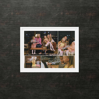 Custom Framed Canvas Photo Grid