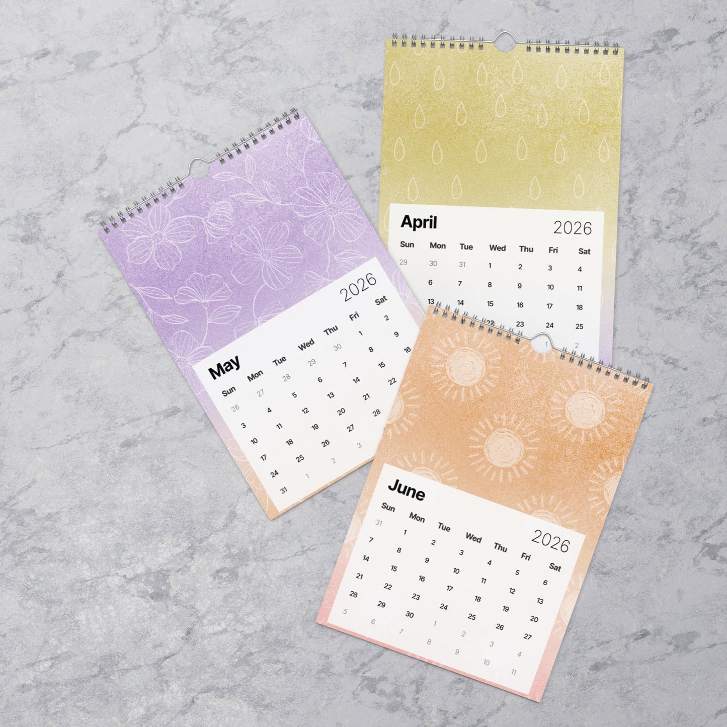 Wall calendar (2026)