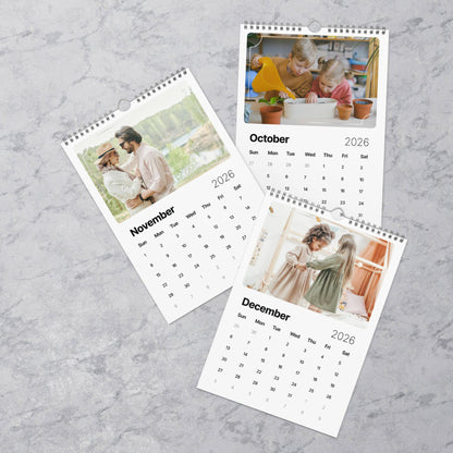 Custom Wall calendar (2026)